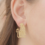 Leo Lion Studs