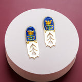 Floralie- Blue & Yellow