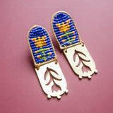 Floralie- Blue & Yellow