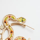 Star Bound Serpent Hoops