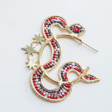 Star Bound Serpent Hoops