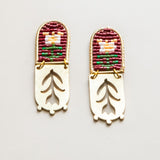 Floralie- Red & White