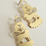 Bastet Floral Studs
