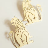 Leo Lion Studs