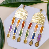 Iris Sun Earrings