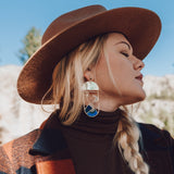 Moon & Mountain Earrings