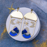 Moon & Mountain Earrings