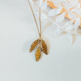 Tri-Leaf Necklace