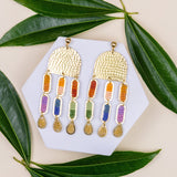 Iris Sun Earrings