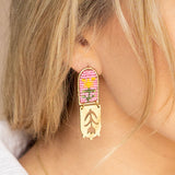 Floralie- Pink & Orange