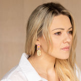Floralie- Pink & Orange