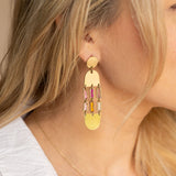 Orla Drops- Pinks & Oranges