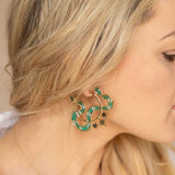 Star Bound Serpent Hoops